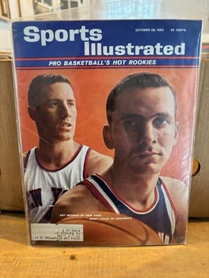 Sports Illustrated October 28 1963 Jerry Lucas Art Heyman NBA