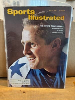 Sports Illustrated July 1964 Tommy McDonald Dallas Cowboys