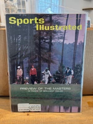SPORTS ILLUSTRATED MAGAZINE APR 11, 1963 PREVIEW OF THE MASTERS