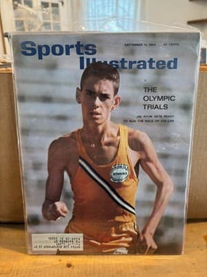 1964 Sports Illustrated JIM RYUN 17 Year-Old KANSAS Olympic Trials 1st Cover