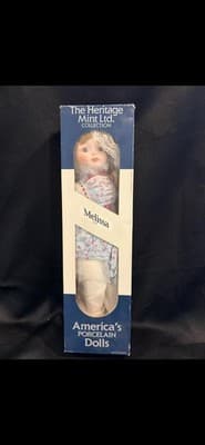 Heritage MINT Melissa American Girl Collection 16" Porcelain Doll **RARE - Thumbnail 2