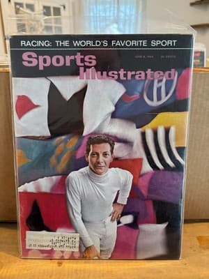 1964 Sports Illustrated BILL HARTACK Winningest Jockey ! NICE !