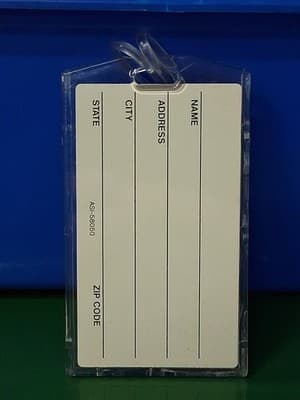 Forces Of Nature 1999 DreamWorks Promotional Luggage Tag Rare Sandra Bullock - Thumbnail 2