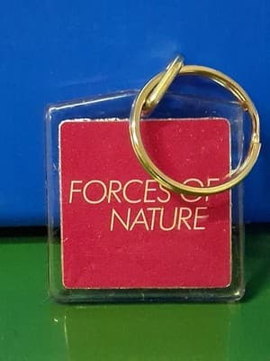 VTG 1999 Sandra Bullock Ben Affleck Forces Of Nature Promotional Keychain - Thumbnail 2