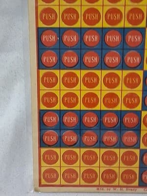 Vintage Basketball Punch Board Card Game, Unpunched, Nice, by Brady In Plastic🏀 - Thumbnail 5