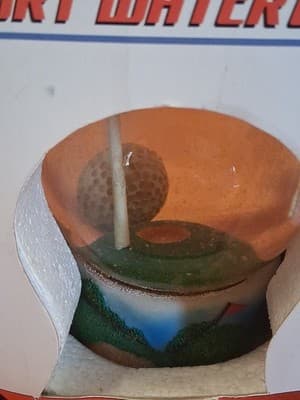 Golf Ball Water Globe Fun Golf Game Shake And Score - Thumbnail 5