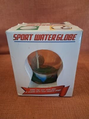 Golf Ball Water Globe Fun Golf Game Shake And Score - Thumbnail 4