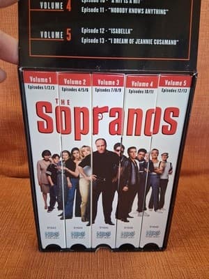 The Sopranos The Complete 1st First Season VHS 2000 5 Tape Box Set - Thumbnail 3