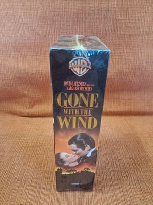 NEW SEALED 2-TAPE VHS MOVIE - GONE WITH THE WIND - CLARK GABLE (1939) - Thumbnail 3