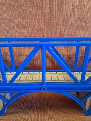 Thomas & Friends Sodor Suspension Bridge - Blue Vintage Train Accessory - Thumbnail 3