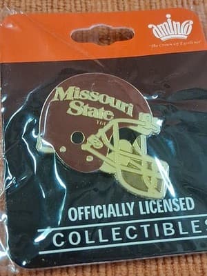 Missouri State Bears Pin RARE Missouri State University Football Helmet NCAA Pin - Thumbnail 3