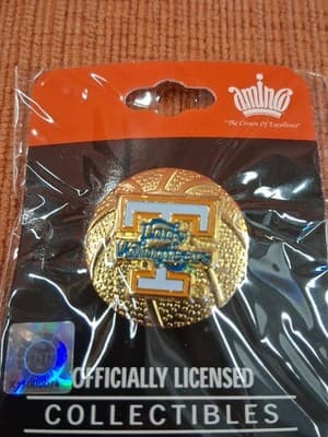 New Sealed Lady Vols Pin University of Tennessee Pin Basketball College NCAA Pin - Thumbnail 2
