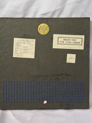 Vintage Punch Board Five On One Unpunched Great Shape RARE 🎰💰 - Thumbnail 7
