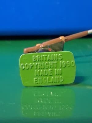 1990 W Britain Metal Policeman Made In England RARE - Thumbnail 3