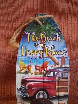 Souvenir Beer Bottle Cap Opener Surfboard Bottle Beer Opener Ft Lauderdale FL - Thumbnail 2