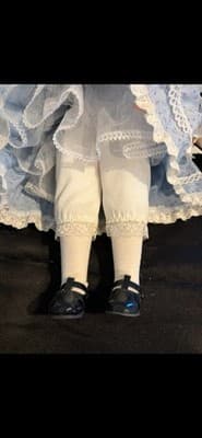 Vintage Gorham Bisque Musical Doll Alice In Wonderland Fondest Memories 1987 - Thumbnail 7
