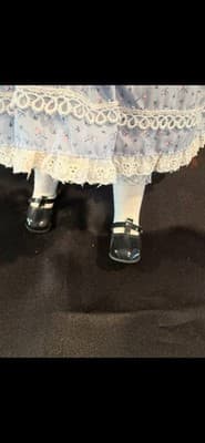 Vintage Gorham Bisque Musical Doll Alice In Wonderland Fondest Memories 1987 - Thumbnail 4