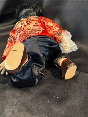 Edwin Knowles CHEN Boy of China 1989 Collectible Doll New w/Accessories - Thumbnail 6