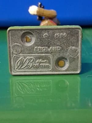 Vintage England Britains 1986 Toy Soldier Rifleman Figure Metal Diecast - Thumbnail 5
