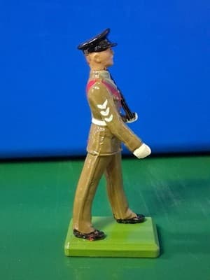 Vintage England Britains 1986 Toy Soldier Rifleman Figure Metal Diecast - Thumbnail 2