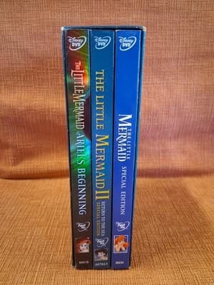 Walt Disney The Little Mermaid Special Edition Trilogy DVD GC - Thumbnail 2