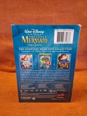 Walt Disney The Little Mermaid Special Edition Trilogy DVD GC - Thumbnail 3