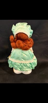 1986 Vogue Ginny 8" Doll "Daddy's Darling" With Stand, No Box Redhead - Thumbnail 5