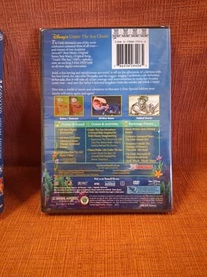 Walt Disney The Little Mermaid Special Edition Trilogy DVD GC - Thumbnail 7