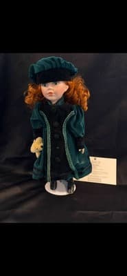Porcelain Doll Charlotte 2002 Limited Edition Used - Thumbnail 10