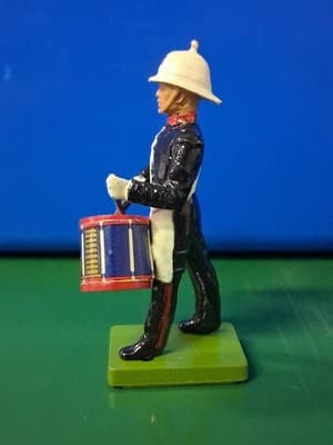 W.Britain Toy Soldier 1988 England Mini Figurine Drummer Soldier - Thumbnail 4