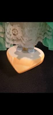 1986 Vogue Ginny 8" Doll "Daddy's Darling" With Stand, No Box Redhead - Thumbnail 3