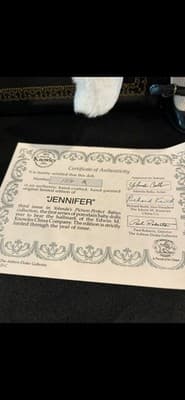Jennifer Porcelain Doll Ashton Drake Yolanda - Thumbnail 7