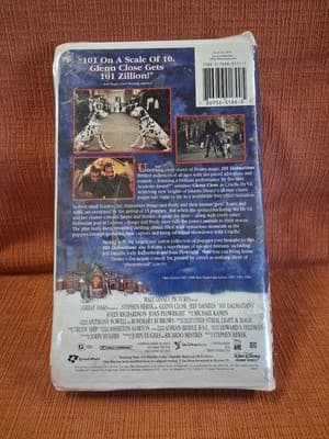 Disney's 101 Dalmatians - Glenn Close - VHS Tape Sealed - Thumbnail 3