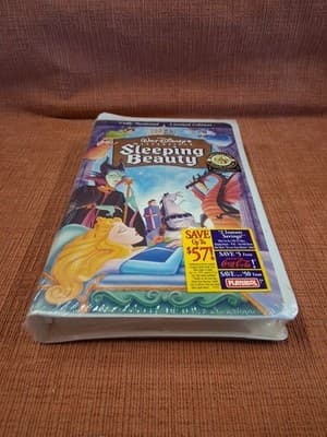 Sleeping Beauty (1997, VHS, Limited Edition) Sealed Coca-Cola Playskool Stickers - Thumbnail 6