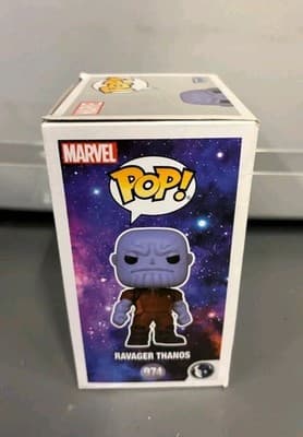 FUNKO POP ! RAVAGER THANOS 974 TARGET EXCLUSIVE WHAT IF New - Thumbnail 3