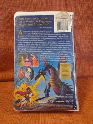 Sleeping Beauty (1997, VHS, Limited Edition) Sealed Coca-Cola Playskool Stickers - Thumbnail 4