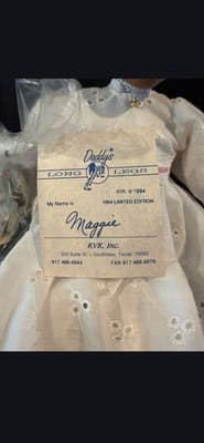 Daddy Long Legs Doll Maggie With Original Box Paperwork - Thumbnail 5