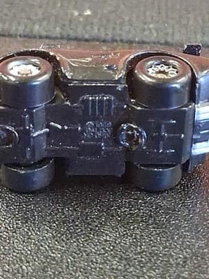 Vintage 1988 Galoob Micro Machines Black Lamborghini Countach Deluxe - Thumbnail 6