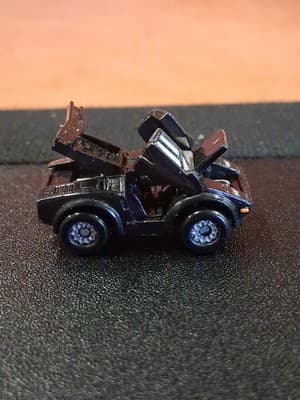 Vintage 1988 Galoob Micro Machines Black Lamborghini Countach Deluxe - Thumbnail 3