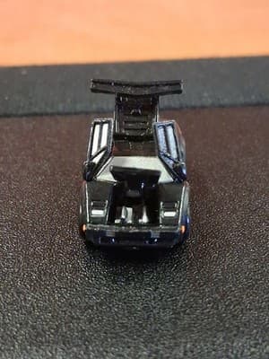 Vintage 1988 Galoob Micro Machines Black Lamborghini Countach Deluxe - Thumbnail 2