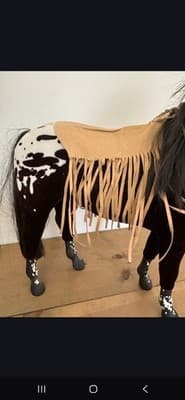 American Girl Doll Horse Brown And White 🐎 - Thumbnail 3