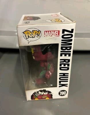 Funko Pop! Marvel Zombies Zombie Red Hulk #790 Bobblehead Vinyl Figure - Thumbnail 5
