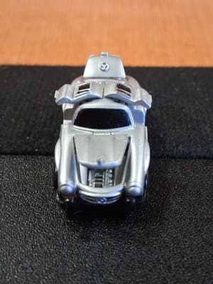 Vtg 1988 Galoob Micro Machines Mercedes-Benz 300 SL Gullwing Deluxe SILVER - Thumbnail 2