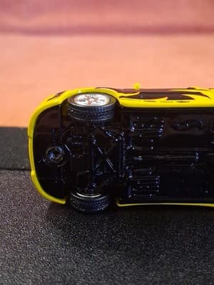 RARE Hot Wheels 100% Collectibles Ford Focus Tuner Race Car Yellow / Black - Thumbnail 11
