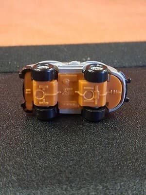 Vtg 1988 Galoob Micro Machines Mercedes-Benz 300 SL Gullwing Deluxe SILVER - Thumbnail 6