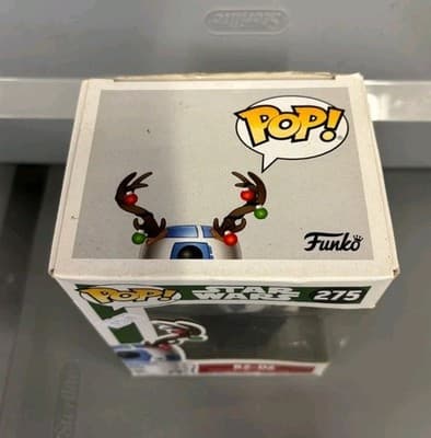 R2-D2 Reindeer Antlers Holiday Season Christmas Gift Funko Pop #275- 022124JET-B - Thumbnail 2