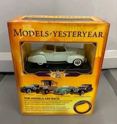 Mattel Models Of Yesteryear Matchbox * 2006 * 1936 Lincoln Zephyr - Thumbnail 3