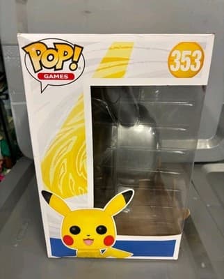 Funko Pop! Vinyl Jumbo 10": Pokémon - Pikachu (Metallic) (Silver) (Jumbo) -... - Thumbnail 3