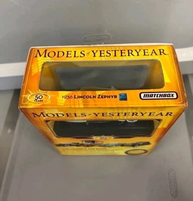 Mattel Models Of Yesteryear Matchbox * 2006 * 1936 Lincoln Zephyr - Thumbnail 2