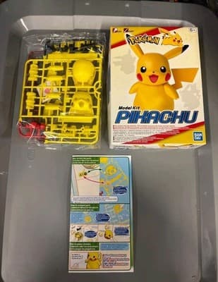 BANDAI POKEMON MODEL KIT PICACHU 2019 MADE IN JAPAN NEW - Thumbnail 2